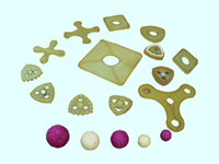 清理塊、推料塊、橡皮球